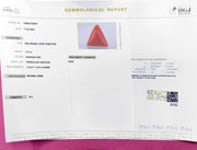 5.75/CT Natural Red Coral With Govt. Lab Certificate